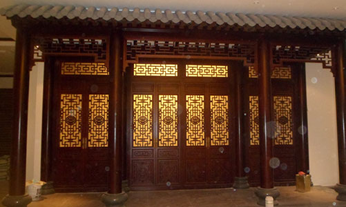 陇南传统仿古门窗浮雕技术制作方法